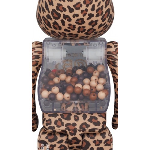 Оригинальный набор фигурок Bearbrick My First Baby Leopard Ver. 100% & 400% Set - 7см и 28см