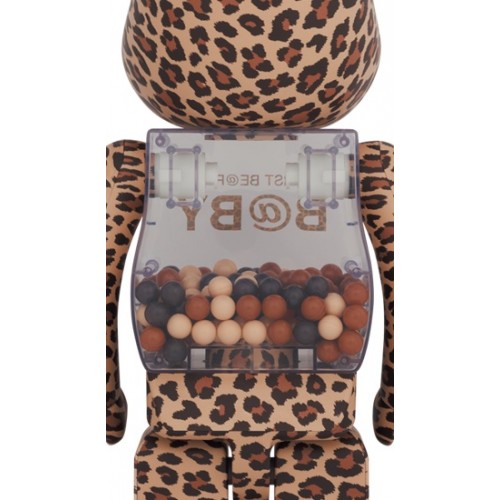 Оригинальная большая фигурка Bearbrick My First Baby Leopard Ver. 1000% - 70см