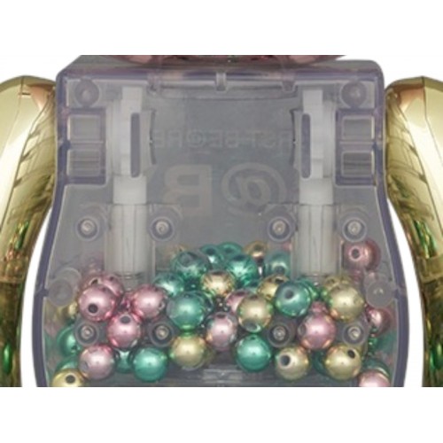 Набор из двух фигурок Bearbrick My First Be@rbrick 1st Color Chrome 100% & 400% Set - 7см и 28см.