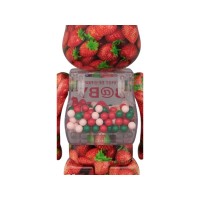 Bearbrick My First Bearbrick Strawberry 100% & 400% Set
