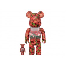 Bearbrick My First Bearbrick Strawberry 100% & 400% Set