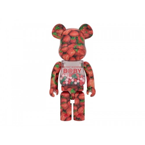 Оригинальная большая фигурка Bearbrick My First Bearbrick Strawberry 1000% - 70см.