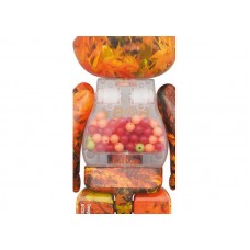 Bearbrick My First Nyabrick Baby Autumn Leaves Ver. 100% & 400% Set