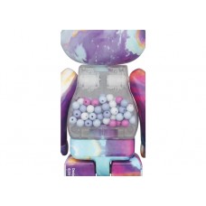 Bearbrick My First Nyabrick Baby Marble Ver. 100% & 400% Set Multi