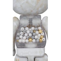 Bearbrick My First Nyabrick Marble 100% & 400% Set