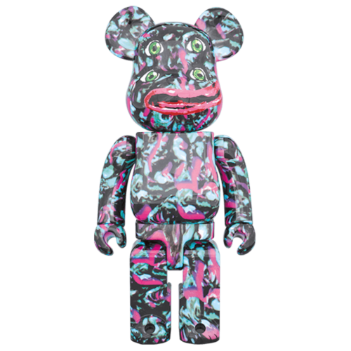 Оригинальная большая фигурка Bearbrick NagNagNag Four Eyes 1000% Multi - 70см