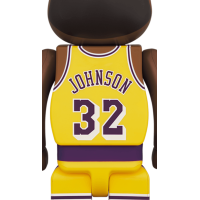 Bearbrick NBA Magic Johnson (Los Angeles Lakers) 100% & 400% Set