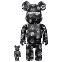 Набор фигурок (7см и 28см) Bearbrick Neighborhood x J.League 30th Anniversary 100% & 400% Set