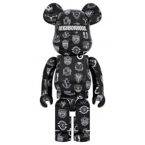 Оригинальная большая фигурка Bearbrick Neighborhood x J.League 30th Anniversary 1000% - 70см