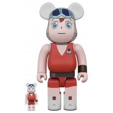 Набор фигурок (7см и 28см) Bearbrick Netflix Time Patrol Ream 100% & 400% Set