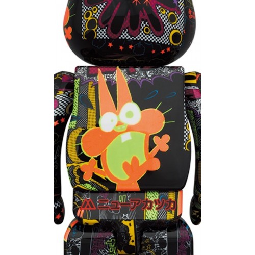 Оригинальный набор фигурок Bearbrick New Akatsuka Nyarome & Beshi 100% & 400% Set - 7см и 28см