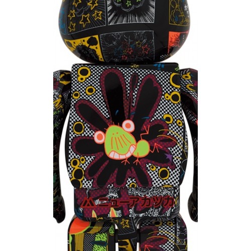 Оригинальная большая фигурка Bearbrick New Akatsuka Nyarome & Beshi 1000% - 70см