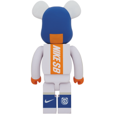 Bearbrick Nike SB 1000% White