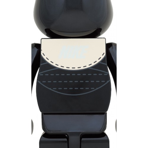 Оригинальная большая фигурка Bearbrick NIKE SB 2020 1000% Black - 70см