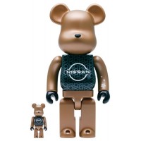Набор фигурок (7см и 28см) Bearbrick Nissan 90th Aniversary 100% & 400% Set