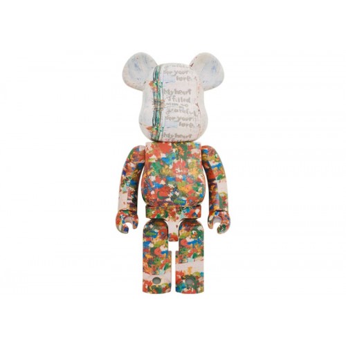 Оригинальная большая фигурка Bearbrick Noritake Kinashi (Thanks) 1000% - 70см