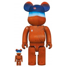 Набор фигурок (7см и 28см) Bearbrick Nujabes (Modal Soul) 100% & 400% Set