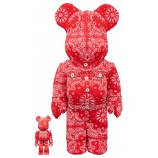 Набор фигурок (7см и 28см) Bearbrick Ocean Tokyo 100% & 400% Set