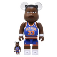 Набор фигурок (7см и 28см) Bearbrick Patrick Ewing (New York Knicks) 100% & 400% Multi