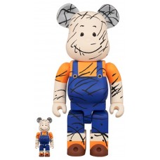 Набор фигурок (7см и 28см) Bearbrick Peanuts Pigpen 100% & 400% Set