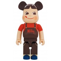 Большая фигурка (70см) Bearbrick Peko-chan Chocolate Milky 1000%