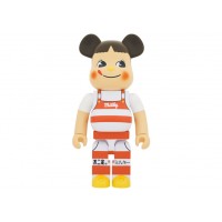 Большая фигурка (70см) Bearbrick Peko-chan Milky Tricorn Hat Design 1000%