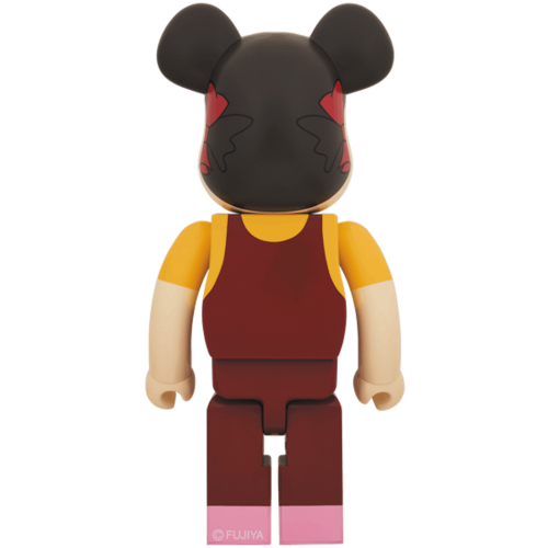 Оригинальная большая фигурка Bearbrick Peko-Chan Milky Vintage Edition 1000% Multi - 70см