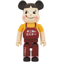 Большая фигурка (70см) Bearbrick Peko-Chan Milky Vintage Edition 1000% Multi