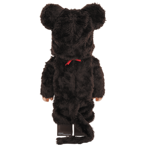 Оригинальная большая фигурка Bearbrick Peko Monchhichi Pekochhichi 1000% Brown - 70см