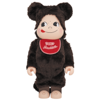 Bearbrick Peko Monchhichi Pekochhichi 1000% Brown
