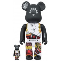 Набор фигурок (7см и 28см) Bearbrick PHANTACi 100% & 400% Set