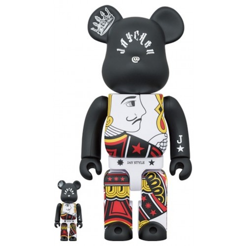 Оригинальный набор фигурок Bearbrick PHANTACi 100% & 400% Set - 7см и 28см