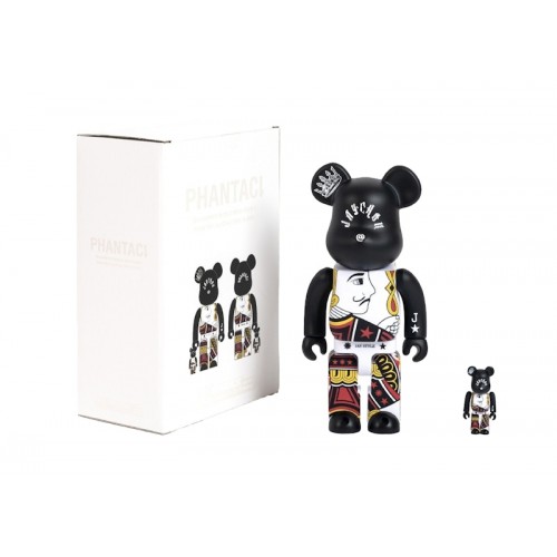 Оригинальный набор фигурок Bearbrick PHANTACi Jay Chou 100% & 400% Set - 7см и 28см