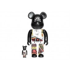 Набор фигурок (7см и 28см) Bearbrick PHANTACi Jay Chou 100% & 400% Set