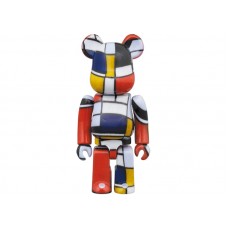 Bearbrick Piet Mondrian 100% & 400% Set Multi