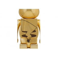 Bearbrick Pikachu 1000% Gold Chrome Ver.