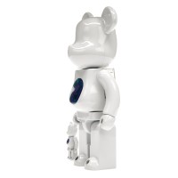 Bearbrick PiL 100% & 400% Set Chrome Ver.