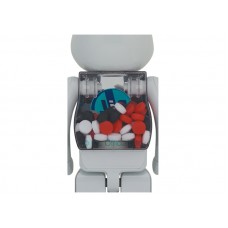 Набор фигурок (7см и 28см) Bearbrick PiL 100% & 400% Set Chrome Ver.