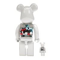 Bearbrick PiL 100% & 400% Set Chrome Ver.