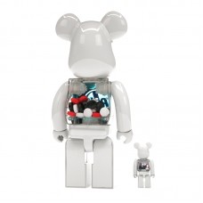 Bearbrick PiL 100% & 400% Set Chrome Ver.