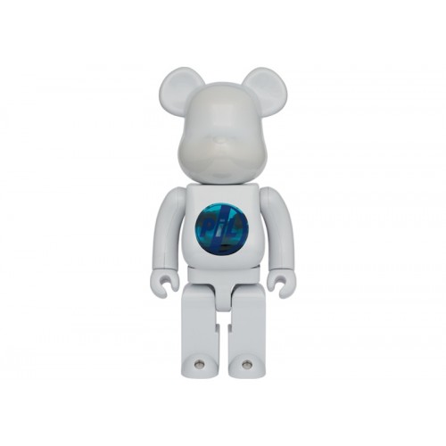 Оригинальная большая фигурка Bearbrick PiL 1000% Chrome Ver. - 70см