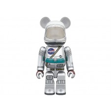 Набор фигурок (7см и 28см) Bearbrick Project Mercury Astronaut 100% & 400% Set