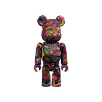 Bearbrick Psychedelic Paisley 100% & 400% Set