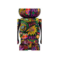 Bearbrick Psychedelic Paisley 100% & 400% Set