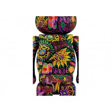 Bearbrick Psychedelic Paisley 100% & 400% Set
