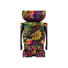 Bearbrick Psychedelic Paisley 1000% Multi