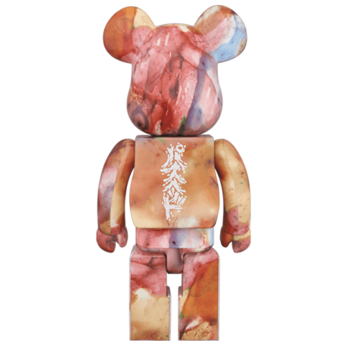 Оригинальная фигурка Bearbrick Pushead 400% Multi - 28см