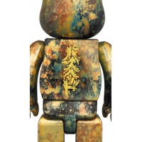 Bearbrick PUSHEAD #5 100% & 400% Set Gold