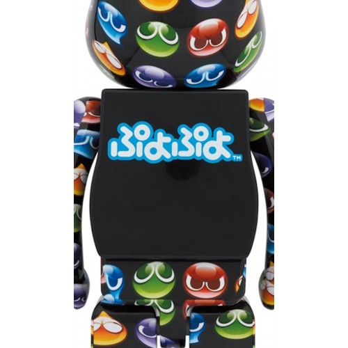 Оригинальная большая фигурка Bearbrick Puyo Puyo 1000% - 70см