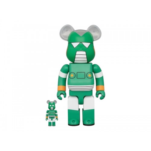 Набор из двух фигурок Bearbrick Quantum Robo 100% & 400% Set - 7см и 28см.